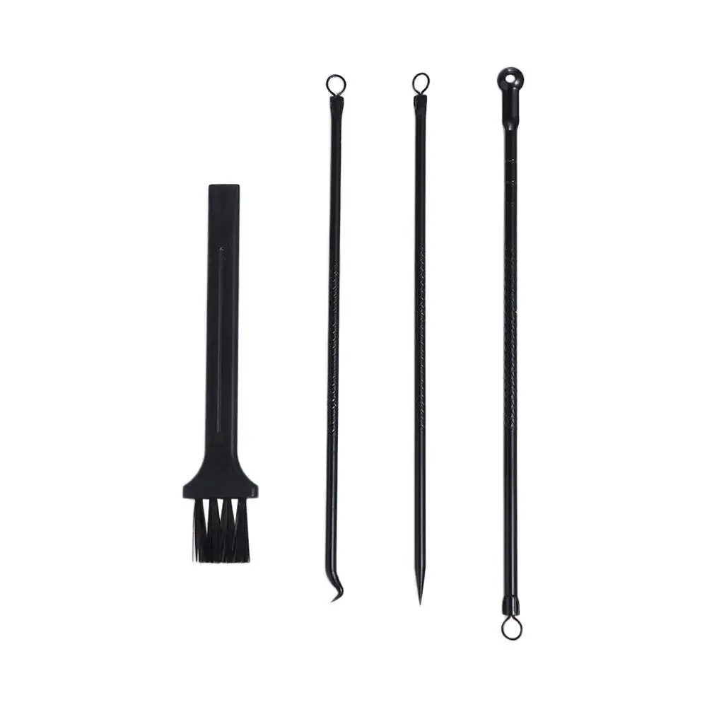 Pince à épiler légère en acier inoxydable, pince à points noirs Ultra-fins, peu encombrante, outil d'élimination de l'aiguille d'acné facile à utiliser