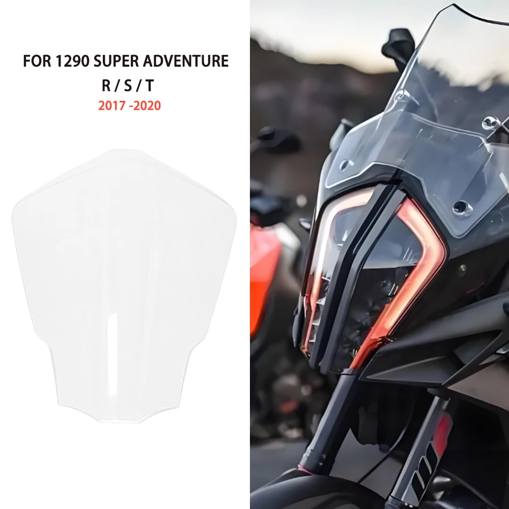 

For 1290 SUPER ADVENTURE S R 1290SUPERADV 2017 2018 2019 2020 Motorcycle Headlight Grille Guard Protection Cover Head Lamp Lens