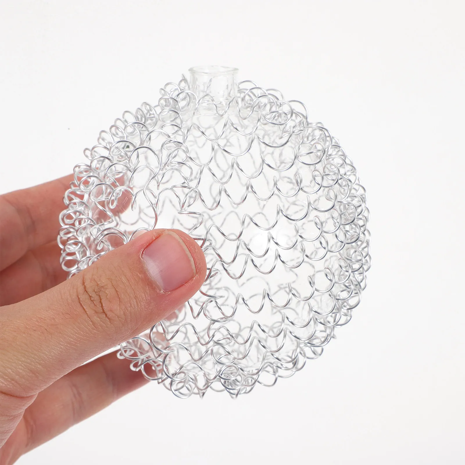 

Алюминиевый проволочный абажур с прозрачным стеклом, из прочного материала, в современном стиле, для подвесных светильников, сменные рамки для абажуров