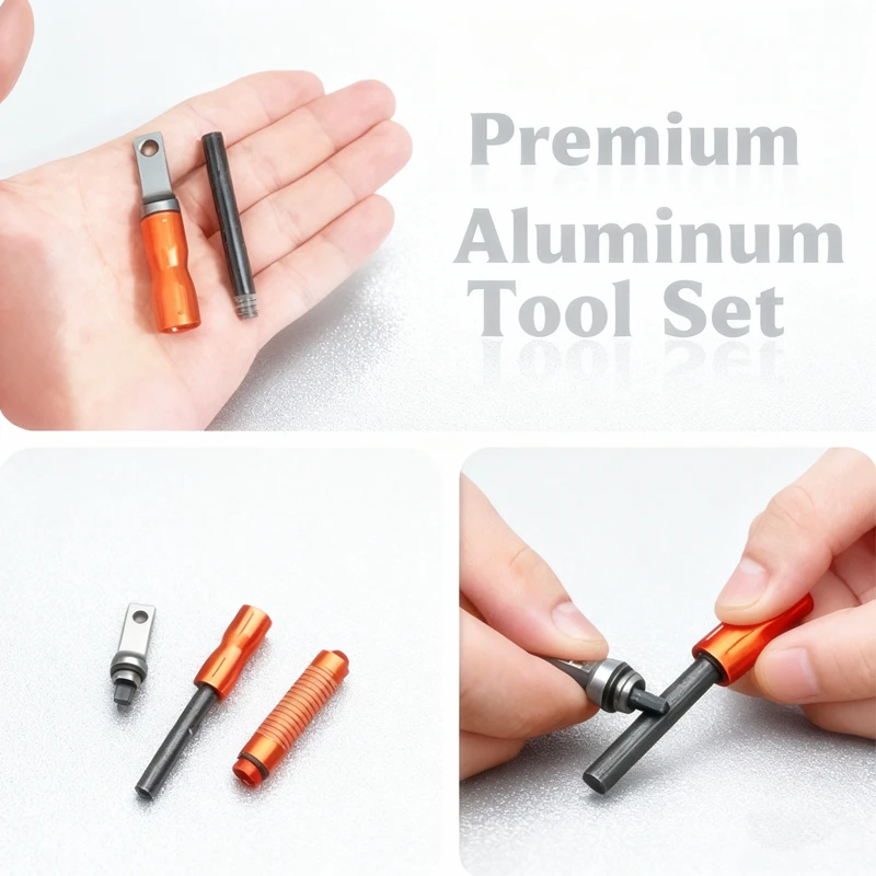 

New Outdoor Mini Portable Waterproof Lighter - Metal Magnesium Rod Igniter, for Adventure Camping，Cigarette Accessory Tools