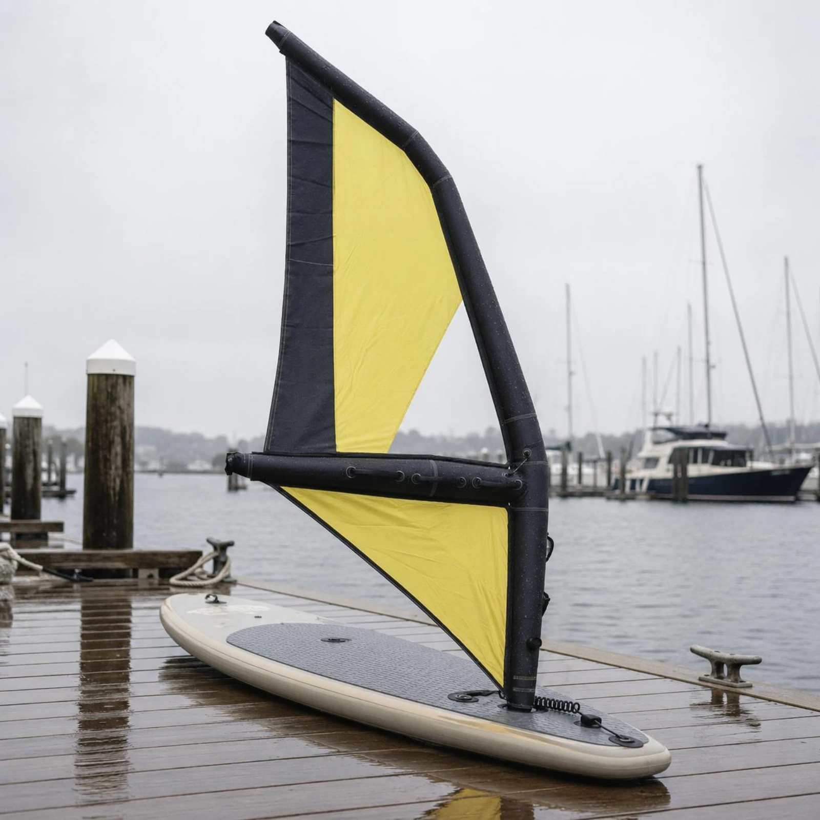 

Inflatable Wind Sail Portable Paddle Board Sail Water Sports Gear Compact Adjustable