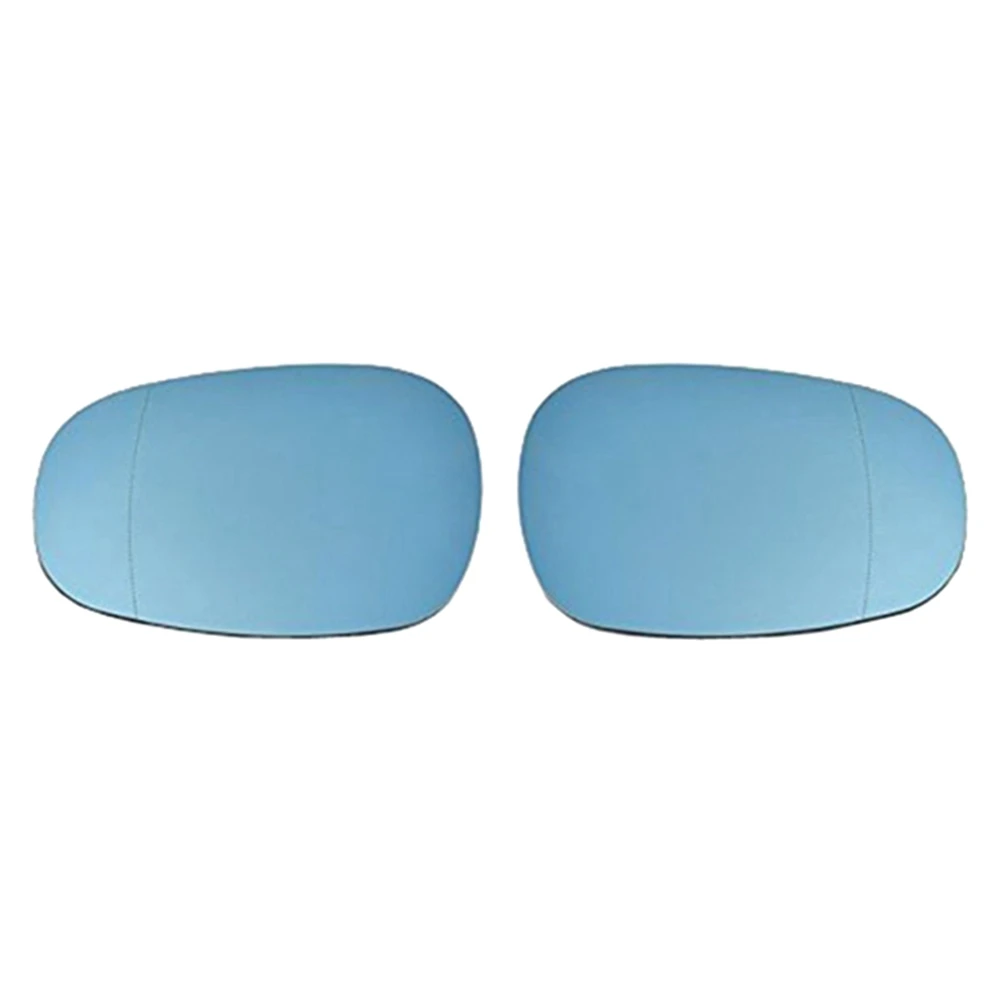 

1 Pair Wing Mirror Glass Blue Heated Blind Spot for -BMW 3 Series E90 E92 E93 LCI 2009-2013 51167252893, 51167252894