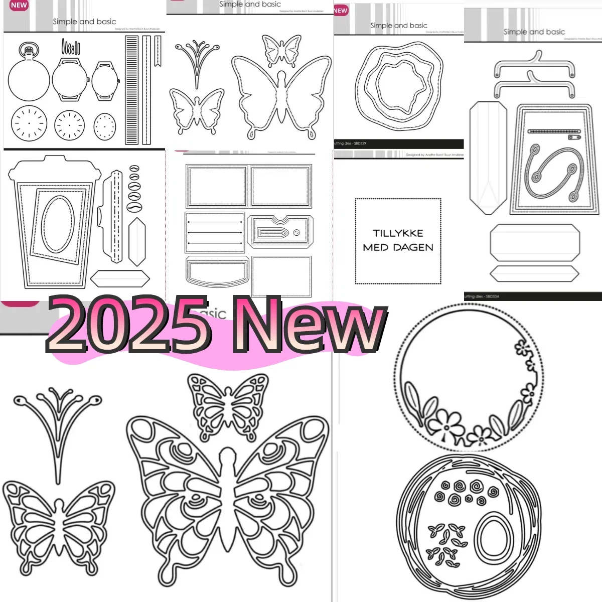 Small Purse Wallet 2025 New Metal Cutting Dies Scrapbook Diary Decoration Stencil Embossing Template DIY Greeting Card Handmade