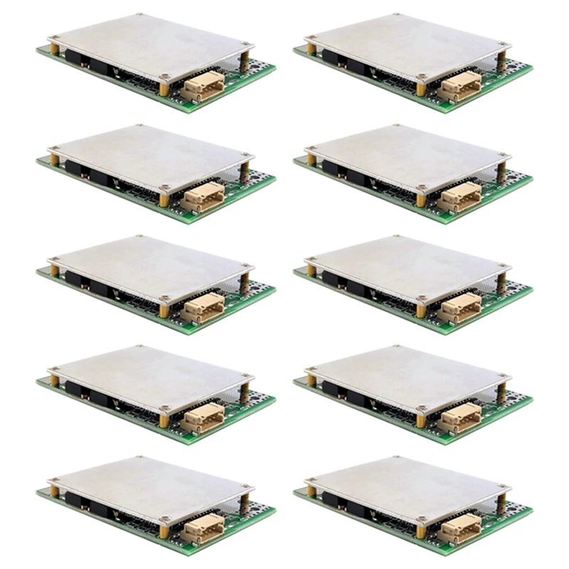 

10X 4S 12V 50A BMS Li-Iron Lithium Battery Charger Protection Board With Power Battery Balance