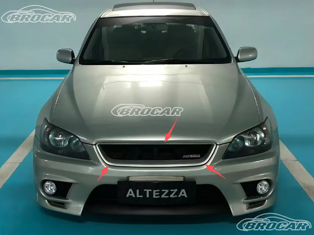 Auto-Fronthaube Renngrill für Lexus IS200 Altezza IS300 1999-2005 Stoßstangen-Lufteinlassgitter Schutzgitter Kühlerabdeckung