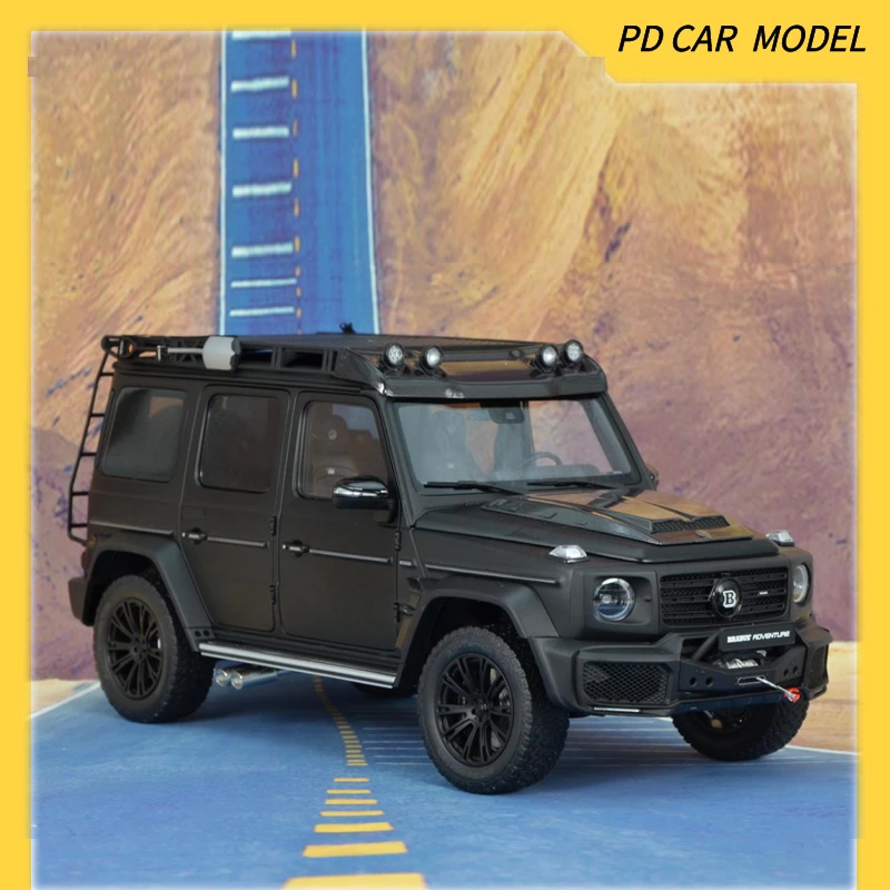 ALMOST REAL  Collectible 1:18 Scale Model for 2020 BRABUS  AMG G63  matte BLACK  Gift for friends and family