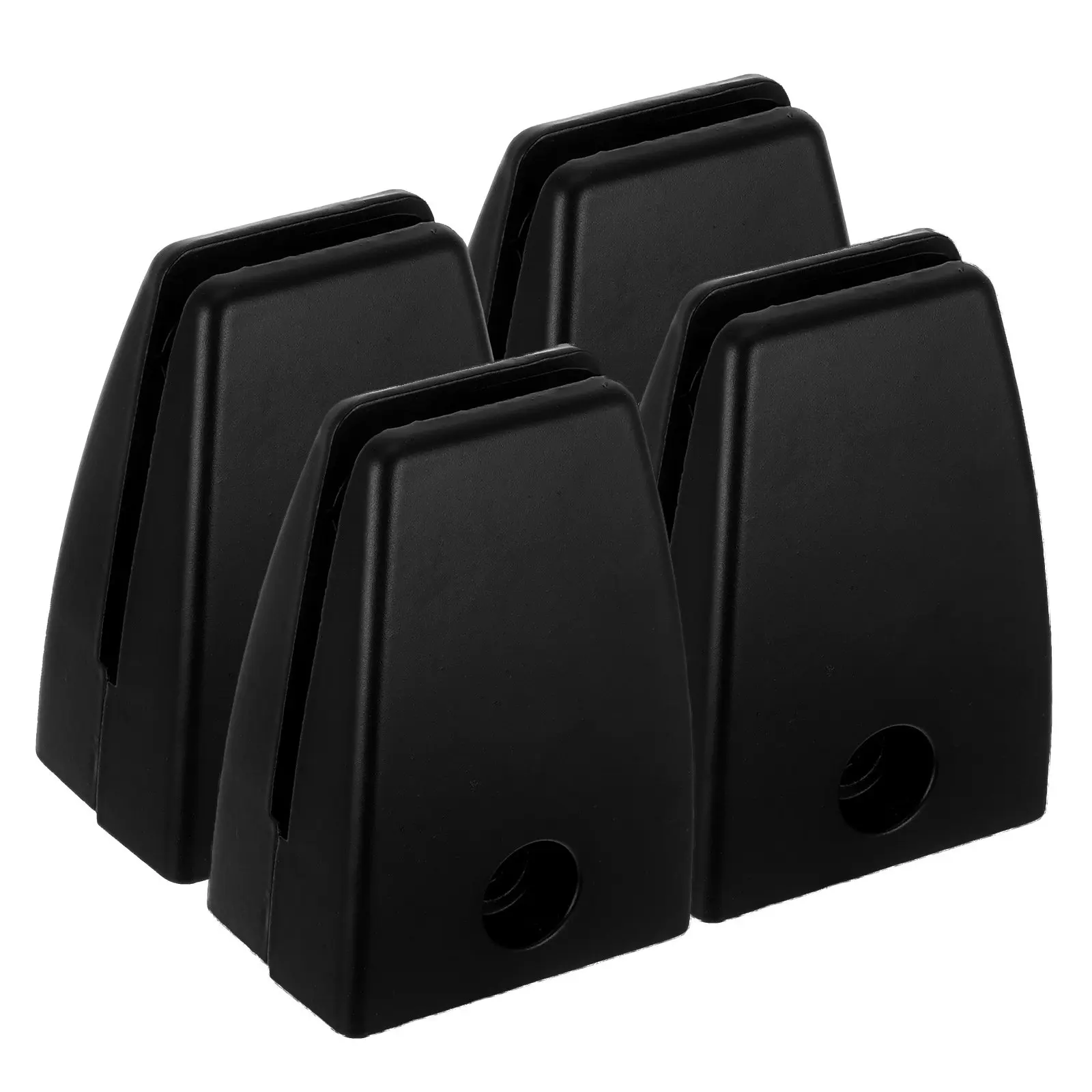 4Pcs Desk Screen Partition Clamp Aluminum Alloy for Office Glass Acrylic Wooden Panels Divider Support Privacy Focus