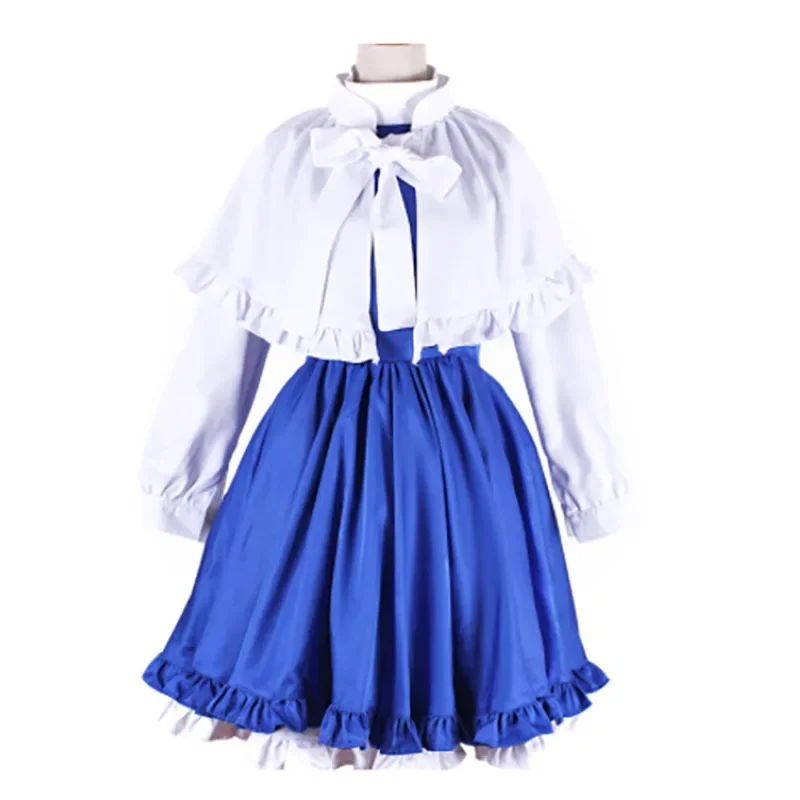 Anime carte Captor Sakura Daidouji Tomoyo Cosplay Costume carte Captor Cosplay robe Cape chapeau femmes Costume de fête