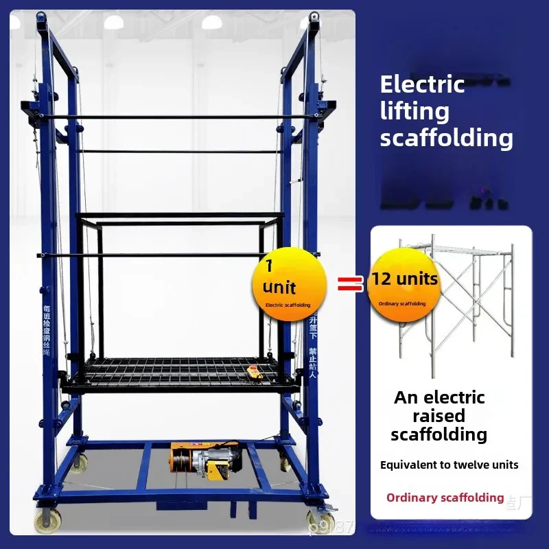 scaffolding Folding lift Home decoration construction site Portle mobile lifting platform 4