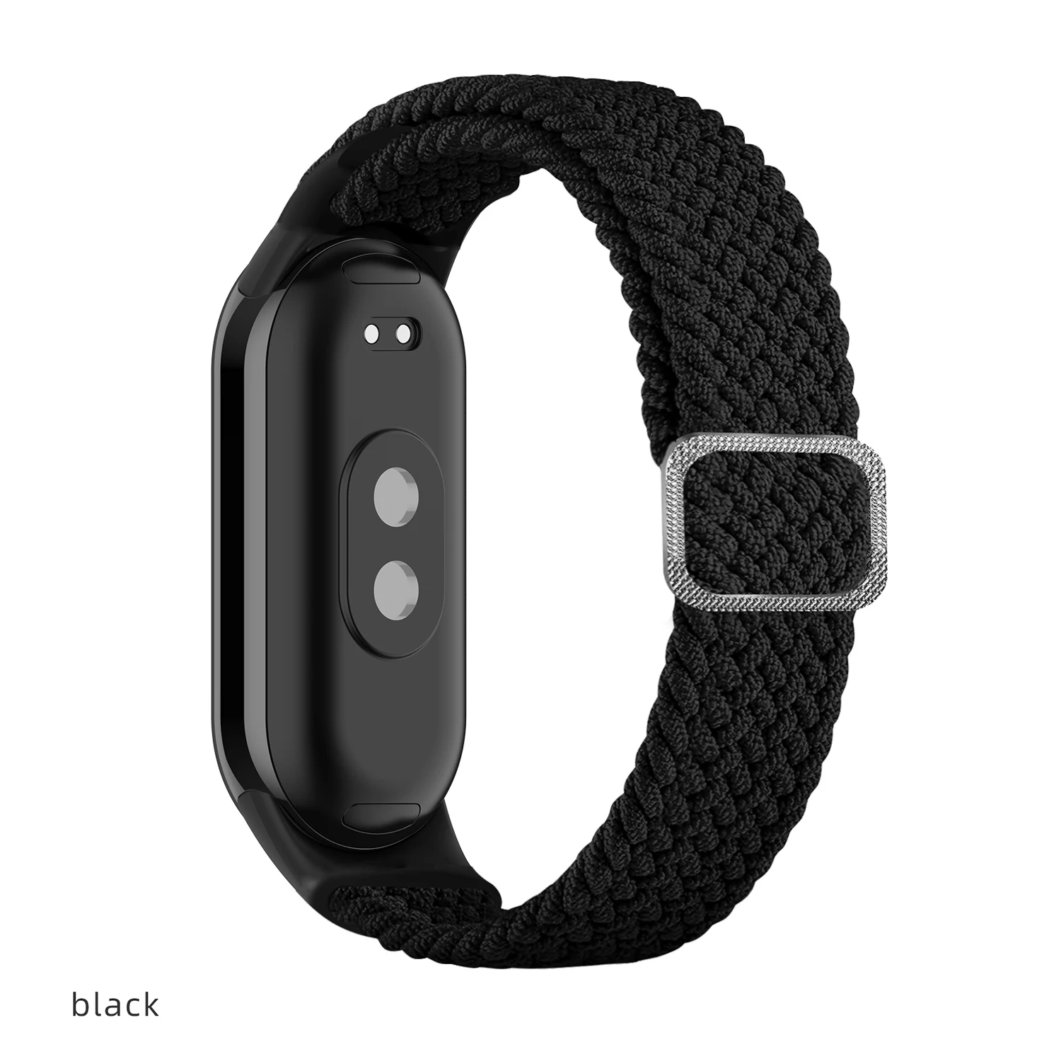 Braided solo loop Strap for Mi band 8 NFC bracelet Elastic adjustable Nylon smartwatch correa Wristband for xiaomi Mi band 8 9