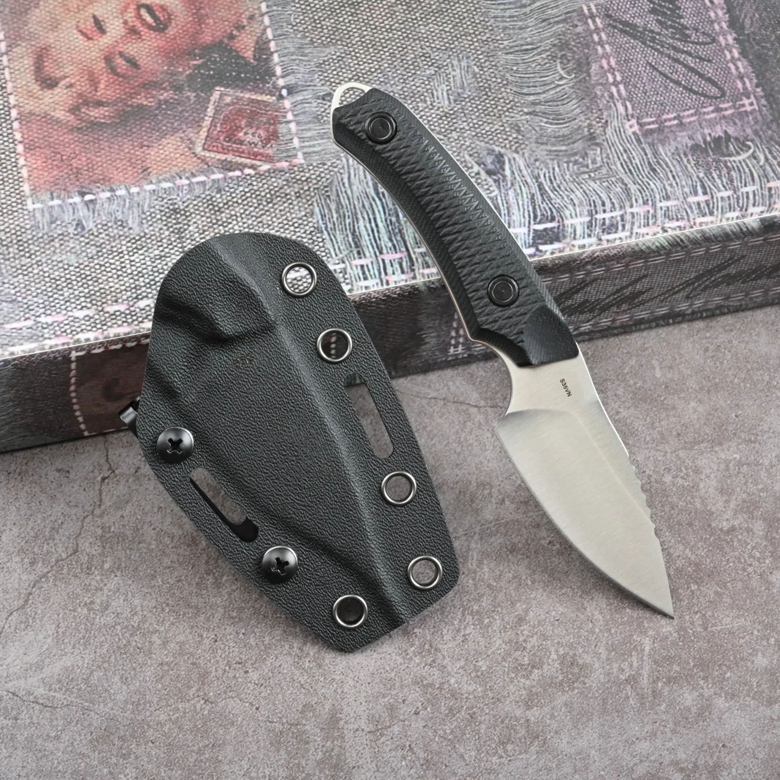Outil multifonctionnel EDC pou - Edc Fixed Blade Deep Carry avis et prix