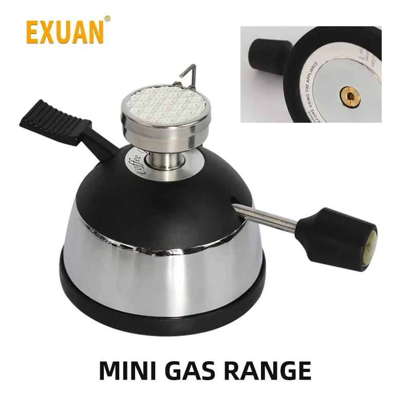 Universal Mini Gas Range Burner Coffee Siphon Pot Coffee Maker Mocha Heater Tabletop Machine Portable Camp Coffee Gas Stove