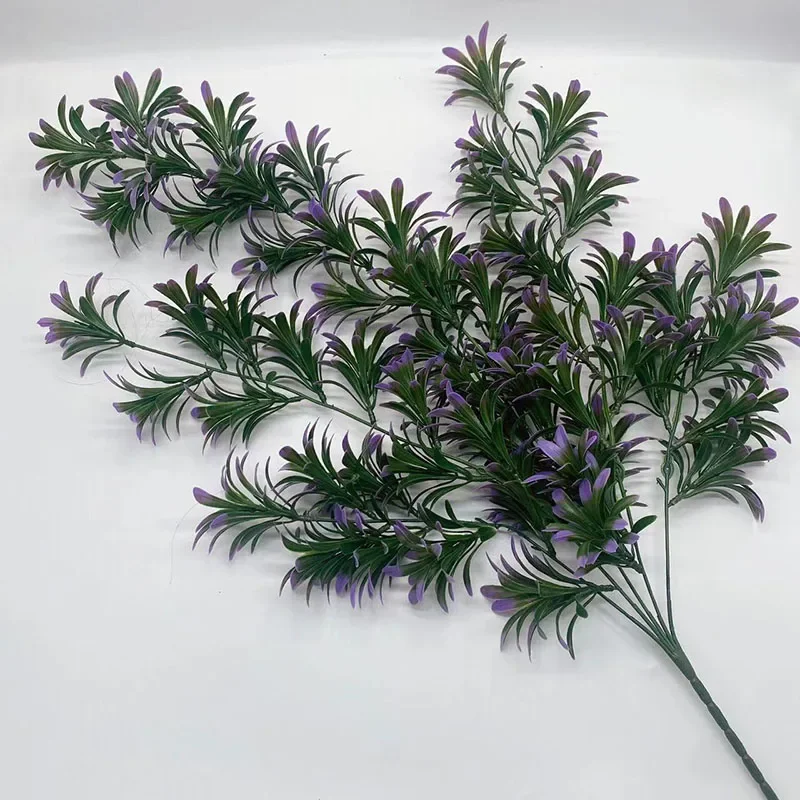 Große 22'' Künstliche Hängen Pflanzen Gefälschte Farne Blätter Kunststoff Begonie Leafs Wand ForHome Zimmer Garten Hochzeit Girl – Detail 39