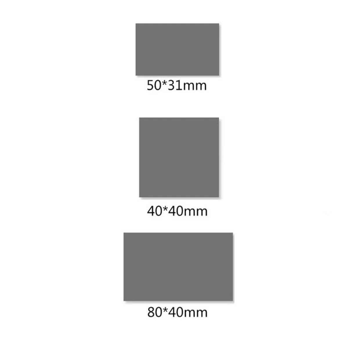 T36C لوحة موصلة حرارية 8.5 واط/PTM7950 مرحلة تغيير المبرد لوحة ورقة الكمبيوتر المحمول وحدة المعالجة المركزية GPU المبرد الوسادة 80x40 مللي متر
