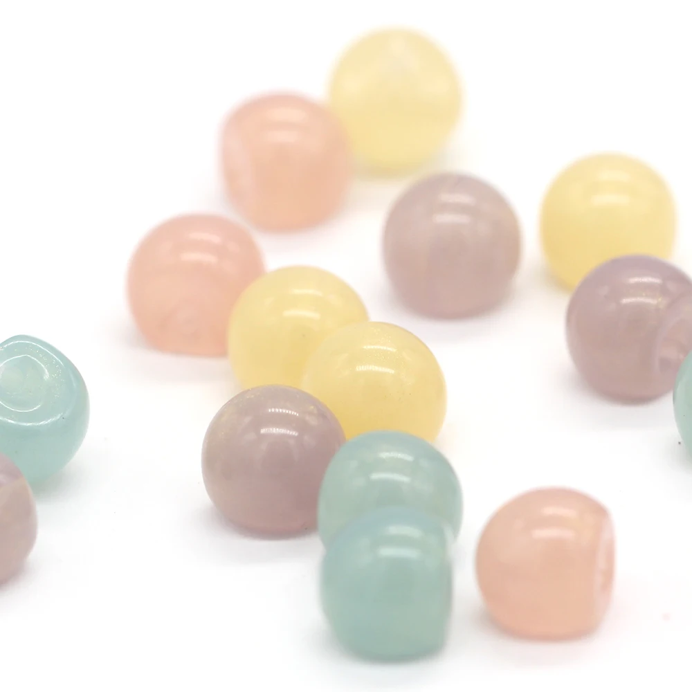 HENGC 10/12mm Colorful Candy Cute Pearl Buttons For Sewing Chilren Shirt Blouse Cardigan Dress Knit Handmade Decorations