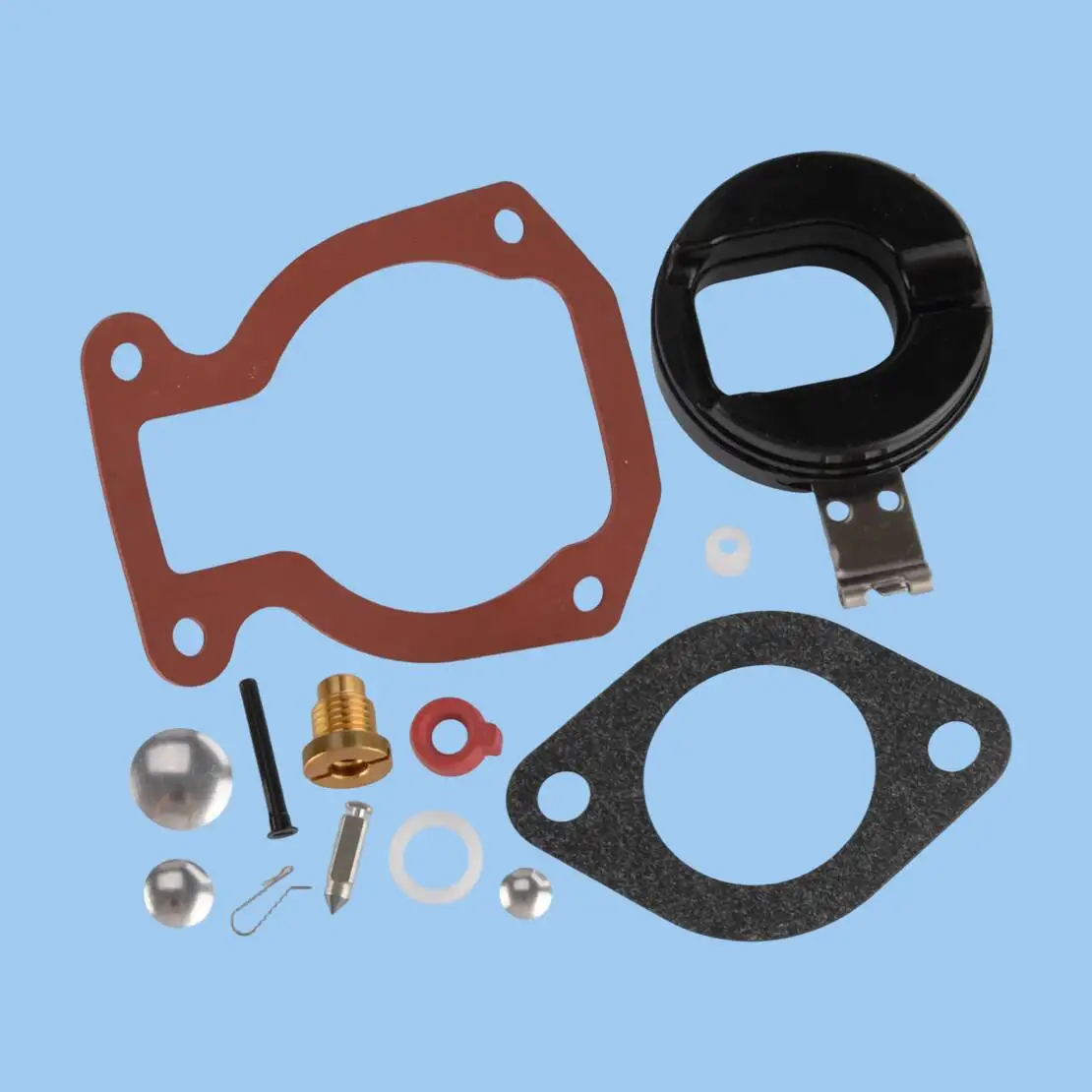 

398453 398452 391305 439072 391937 18-7223 Carburetor Repair Kit With Float Fit For Johnson Evinrude 4 4.5 5 6 7.5 8 9.9 14 15hp