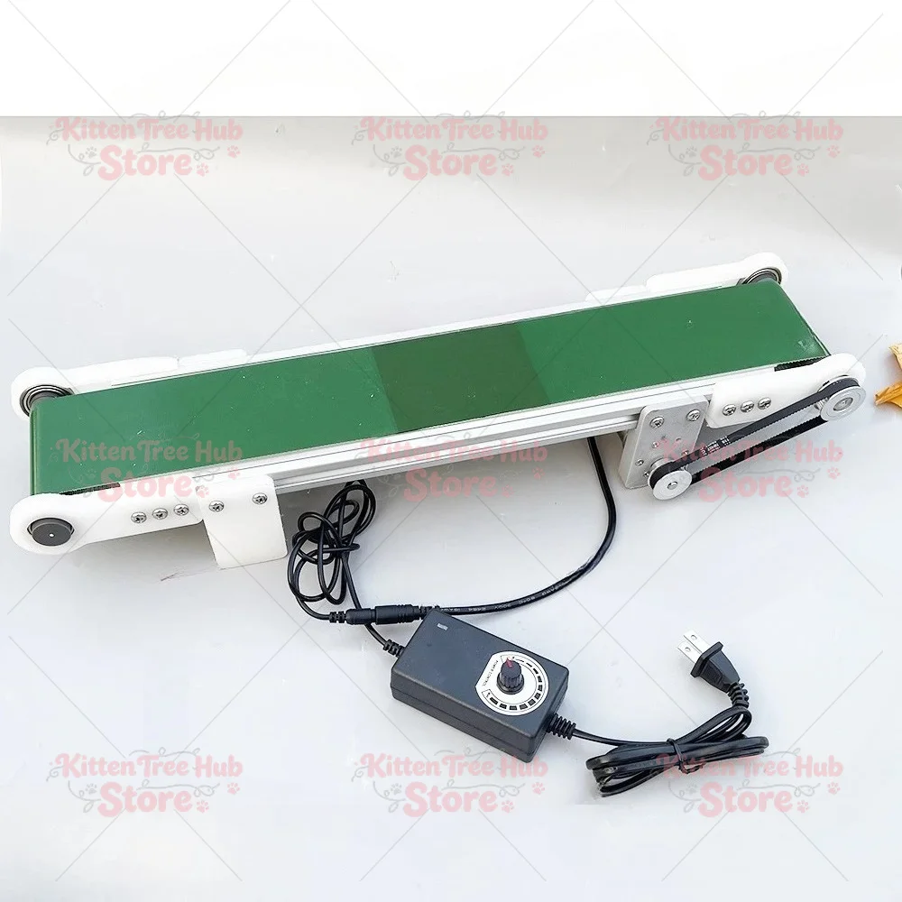 Small desktop conveyor belt assembly line conveyor