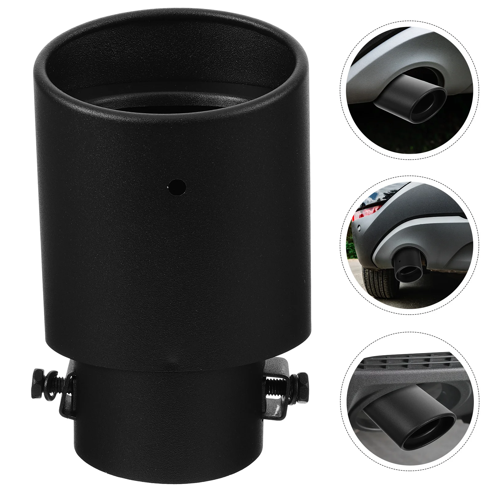 

Stainless Steel Exhaust Tip For Car Suv Durable Muffler Upgrade Smooth Finish Auto Exterior Accessories For Men