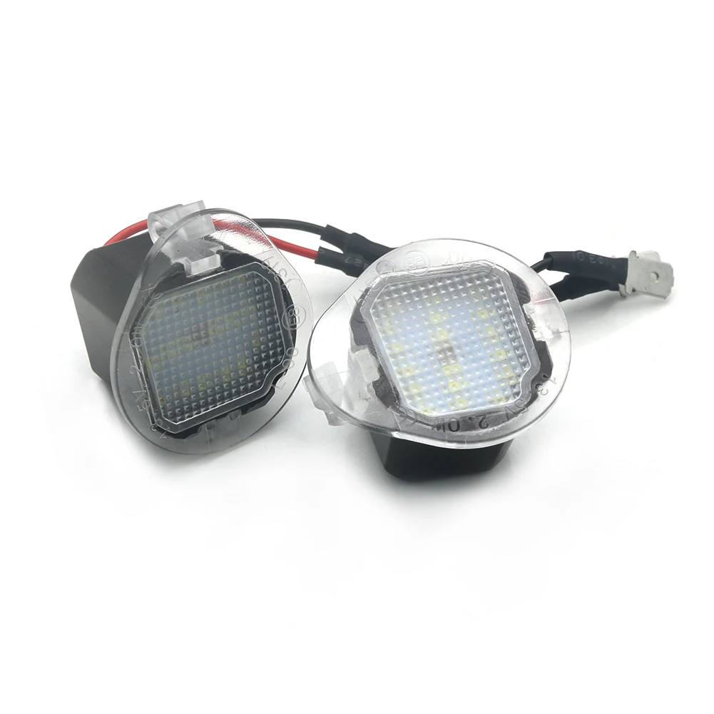 Error Free Led Under Side Mirror Puddle Lights For Jeep Grand Cherokee/Dodge Dart 2013-2023 Welcome Lamps CANBUS Car Accessories