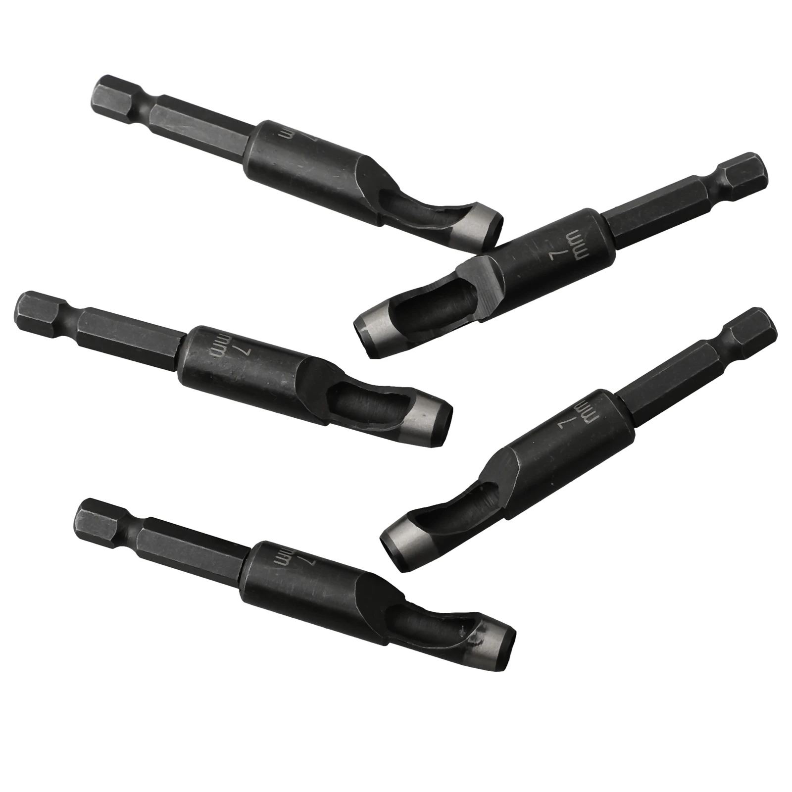 Punzonatrice con codolo esagonale Macchina elettrica Punzonatrice cava Trapano per cintura in pelle di cartone Punzonatrice per frese rotonde Strumento di punzonatura