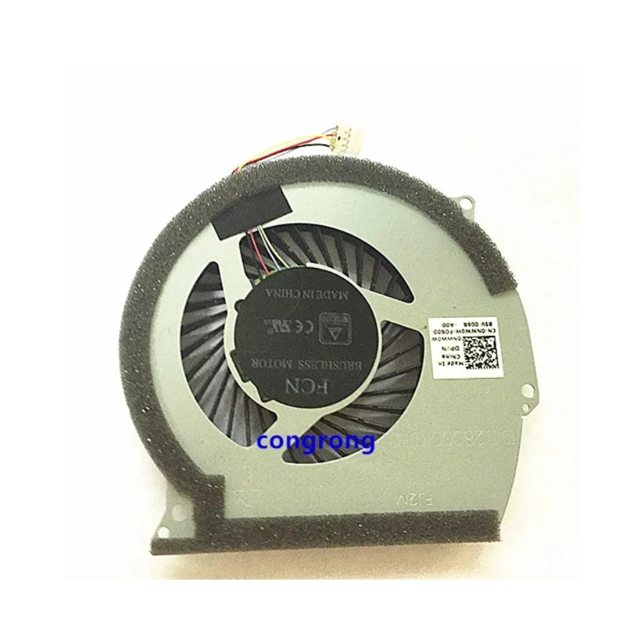 Radiator Pendingin Kipas Pendingin GPU CPU Laptop untuk Dell Inspiron INS15 7566 7567 15 7000 0147DX 0NWW0W DC28000IMF0 DC28000IOF0