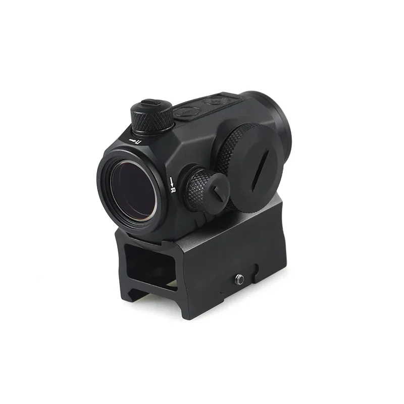 

ROMEO5 1x20mm 2 MOA Red Dot Sight Reflex Riflescope Hunting Scope With Mount Riser 20mm Rail Co-Witness Holographic AR15 HK416