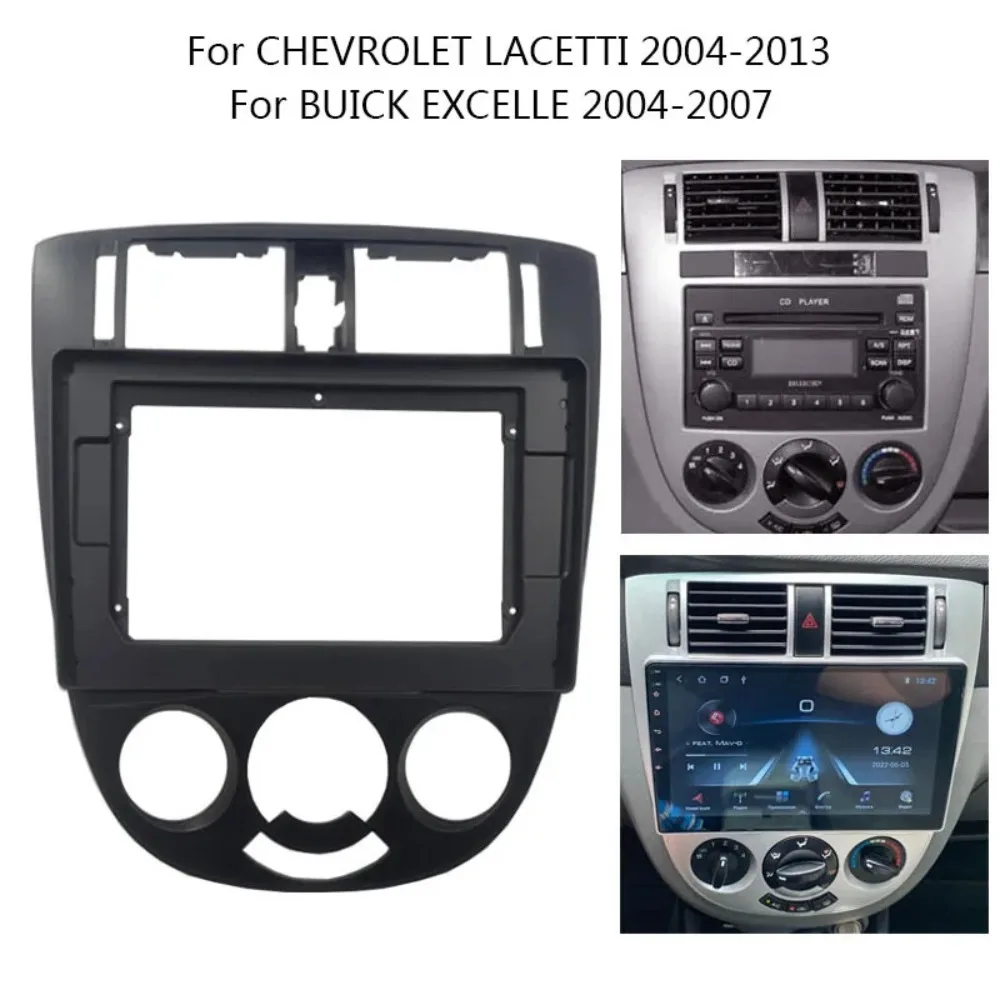 

Для CHEVROLET LACETTI 2004-2013/BUICK EXCELLE 2004-2007 10,1-дюймовый автомобильный каркас, лицевой адаптер, Android-радио, комплекты панелей для крепления приборной панели