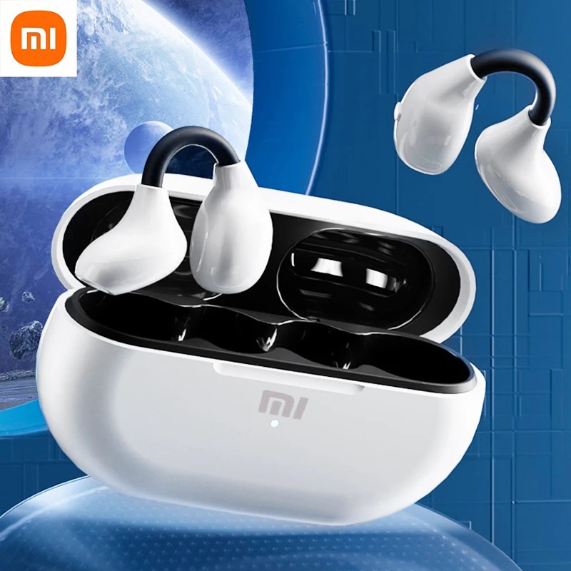 XIAOMI C01 Wireless Earphone Earclip MIJIA Sport Bone Conduction Bluetooth5.3 Headphone Open Ear Waterproof Headset Built-in Mic