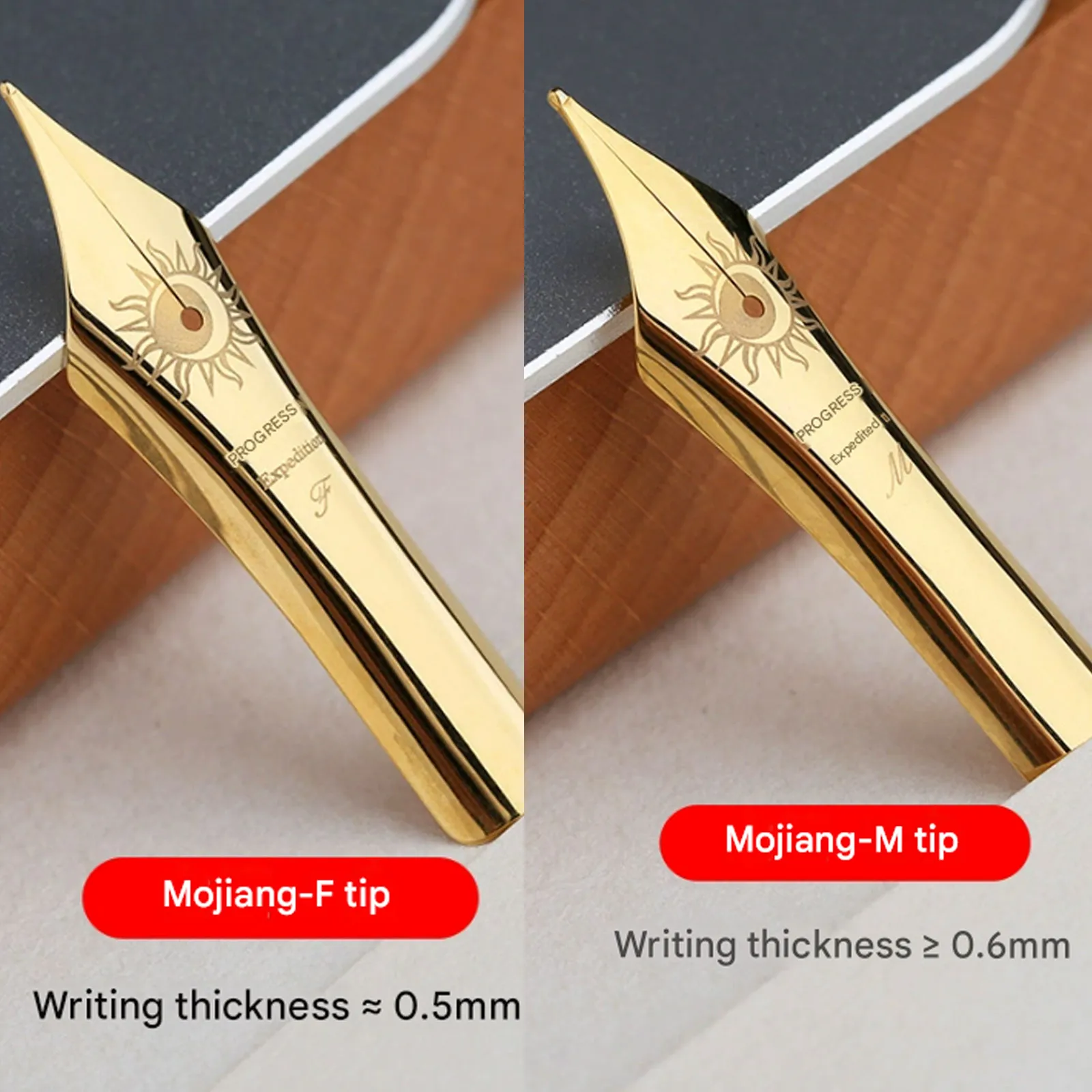 1/2PCS MAJOHN NO.8 Fountain Pen Nib F,M Compatible With NO.8 P139, P140