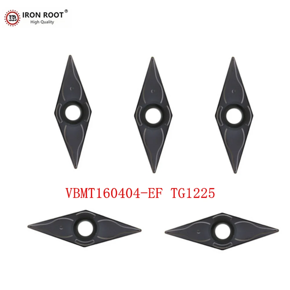 إدراج تحول الحديد VBMT 110304 ، VBMT 160404 ، VBMT 160408 ، TG1225 أداة مخرطة معدنية باستخدام الحاسب الآلي تحول كربيد إدراجات لـ P.M.K لـ SVJBR/L