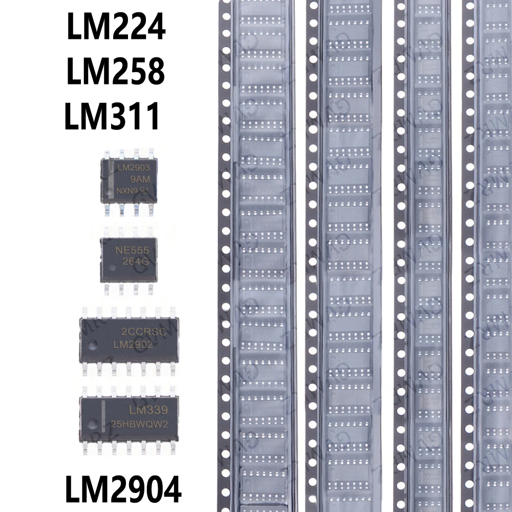 10/20/50/100PCS/LOT LM393 LM4871 SOP NE5532 NE555 LM224 LM258 LM2901 LM2902 LM2903 LM2904 LM311 LM324 LM339 LM358 LM386