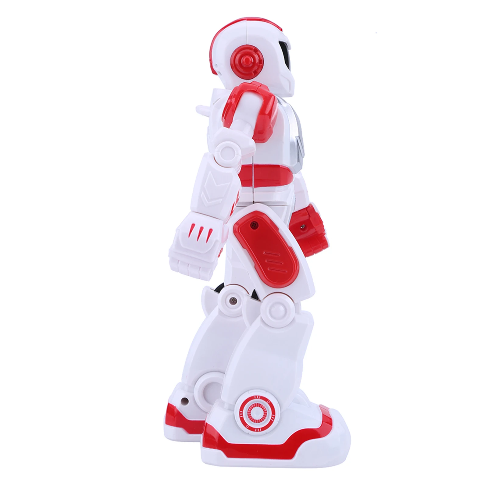 Kid Remote Control Intelligent Robot Gesture Sensor Singing Dancing Educational Toy (Red)