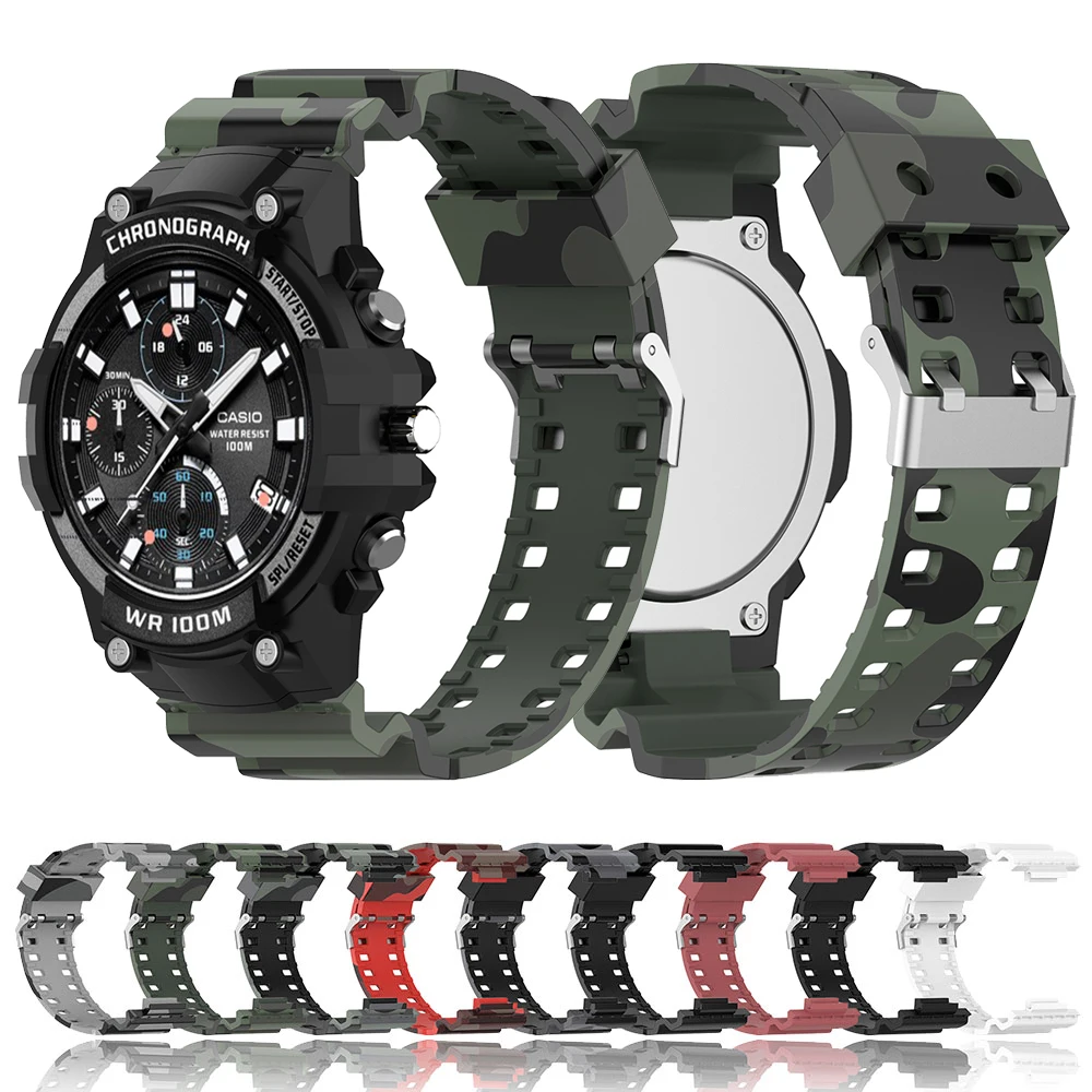 Silicone Strap For G Shock Ga110 100 Ga120 Gd120 Watch Wrist Band Bracelet Smartwatch Watchband Accessories