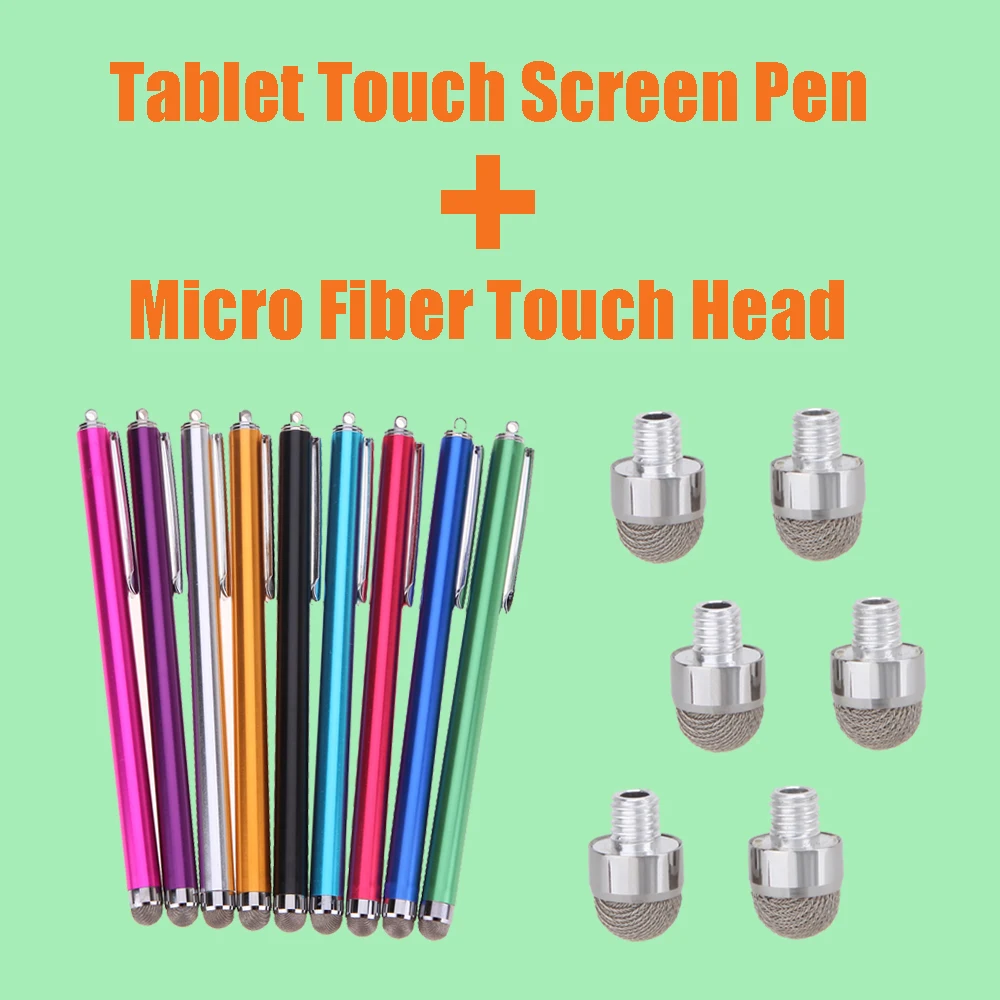 Univers Metal Mesh Micro fiber Stylus Tip Touch Screen Mini Pen For iPhone / ipad / Samsung / Smart Phone / Tablet PC Computer