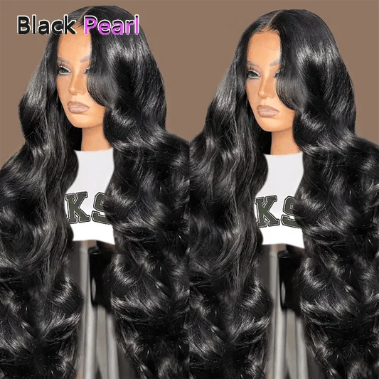 

Long Body Wave Human Hair Wig 16-32" 180D Brazilian Lace Front Wig Pre-Plucked with Invisible Lace for Black Women