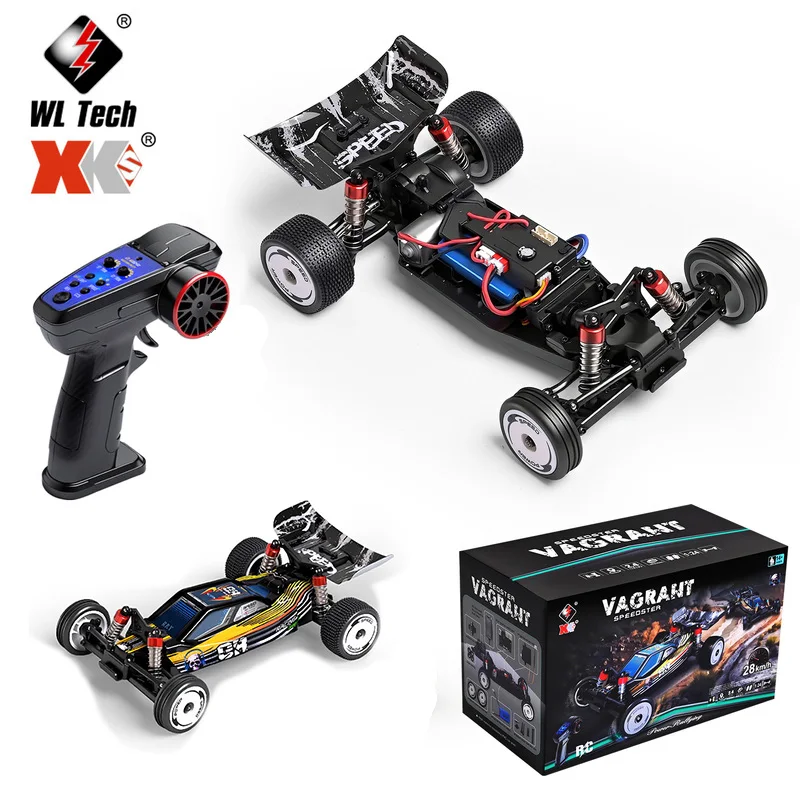 Wltoys 244016 Rwd Rc Cars 1:24 Scale Electric Two-Wheel Drive High-Speed Electric Remote-Controlled Cars For Kids Adults Boys