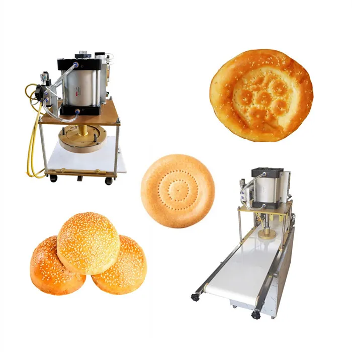 Máquina para fabricar galletas lechosas Naan de larga duración, máquina para fabricar pan Shaobing