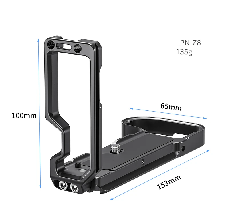 Z8 Meta L Bracket Compatible with Arca Swiss Type Quick Release L Plate for Nikon Z8