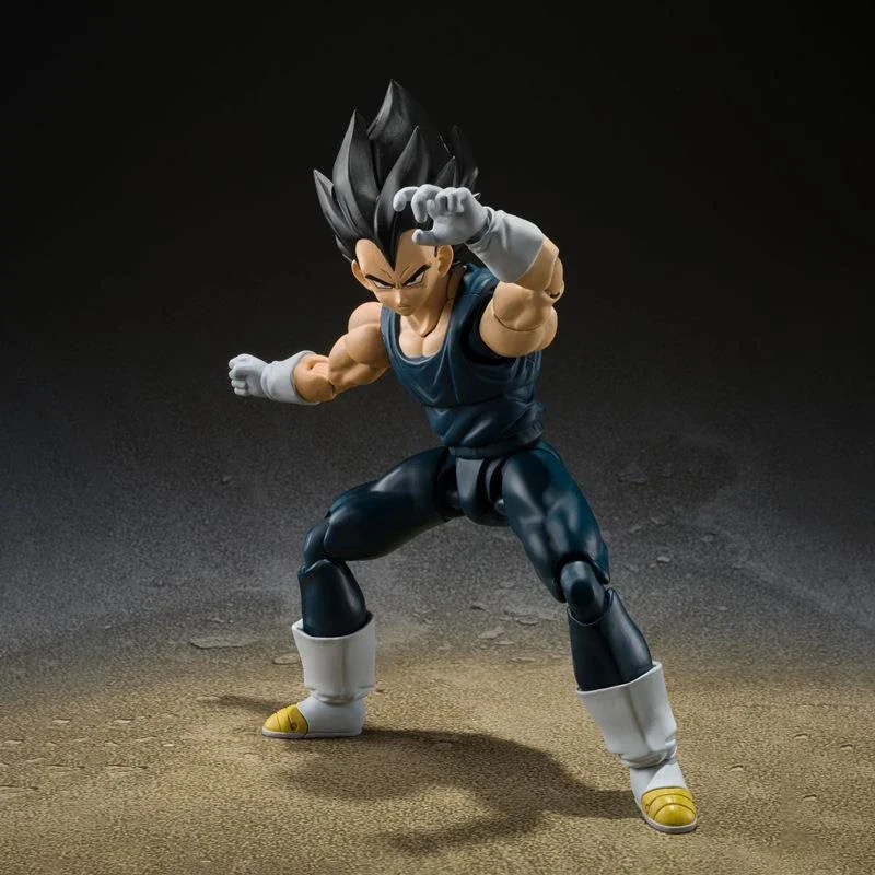 Figuras de héroes de Super Dragon Ball de Anime, figura de acción de Vegeta, muñeca de colección móvil Bejita, juguetes modelo Shf Saiyan Vegeta