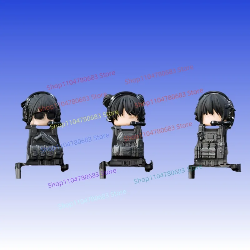 

MOC Building Blocks Cool Sunglasses Female Warrior MiniFigure Assembly Model Ornament Anime Game Character Toy Gift Collection