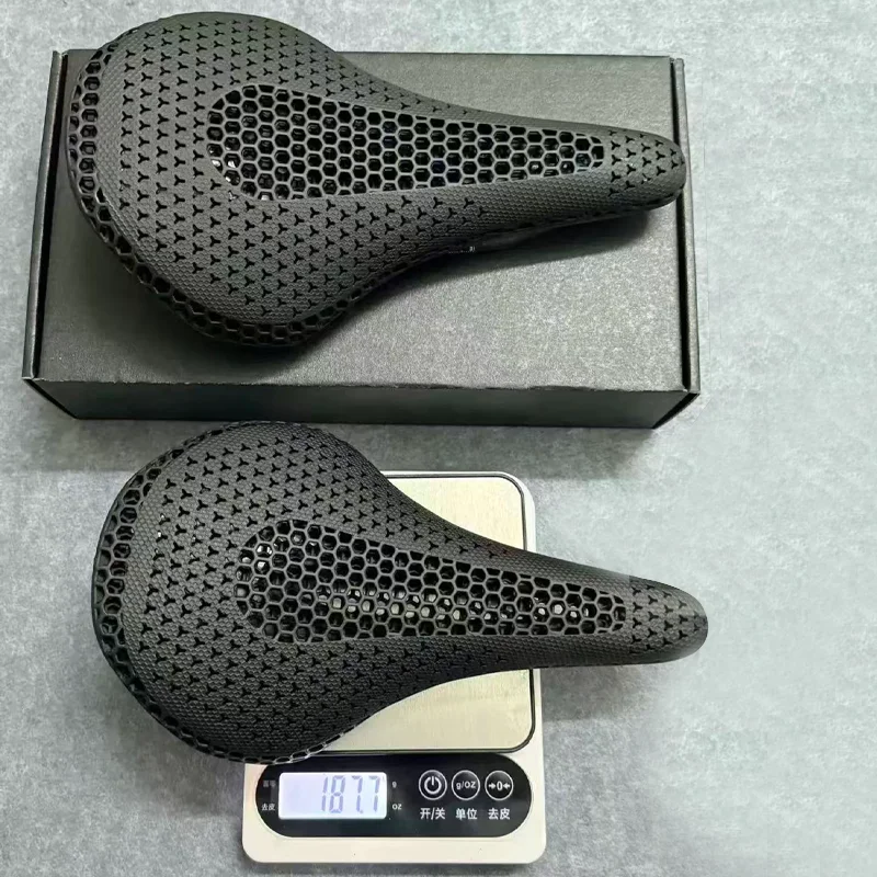 2026FKFB Ultra Vollcarbon 3D-Gedruckter Fahrradsattel 185g TorayT800 Carbonfaser-Basis für MTB Mountainbike-Sattel 145mm – Detail 2