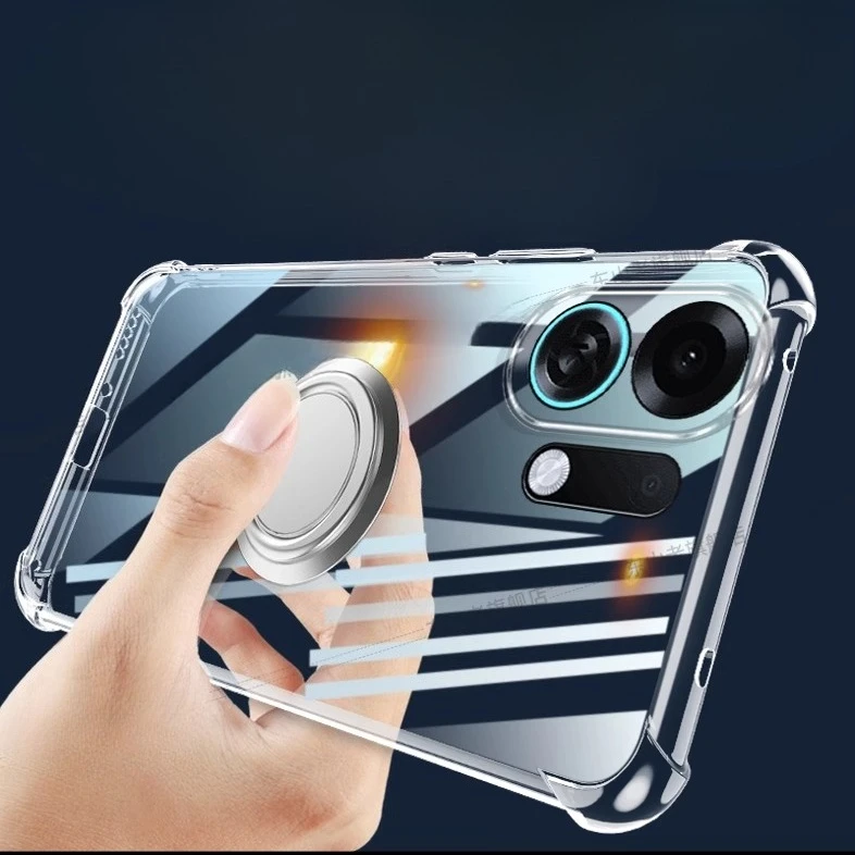 أربعة ركن شفافة الغطاء الخلفي ل ممن لهم K13 توربو برو حلقة حامل حامل للصدمات لينة واضحة الحال بالنسبة ممن لهم K13 توربو الوفير #3