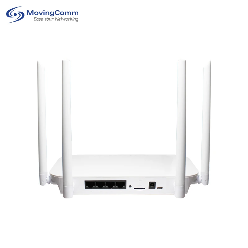 موديل جديد Ieee 802.11Ac Wifi5 راوتر لاسلكي Cpe Wifi 4T4R 1200Mbps راوتر مع 64Mb Ddr2 Ram
