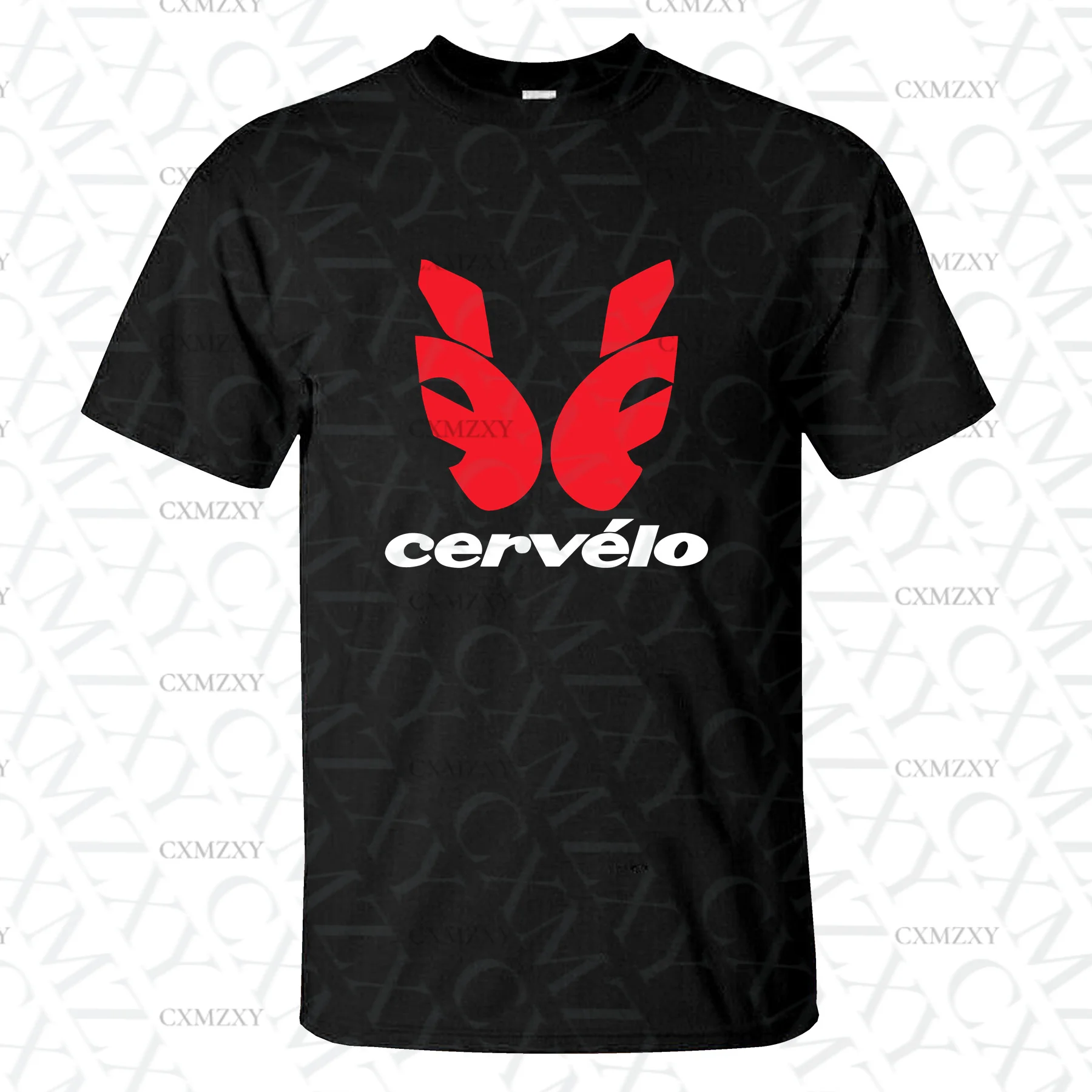 Потрясающие повседневные футболки Amazing Tees, новые черные мужские футболки с графическим рисунком в канадском велосипедном стиле Cervelos, размеры S-3XL