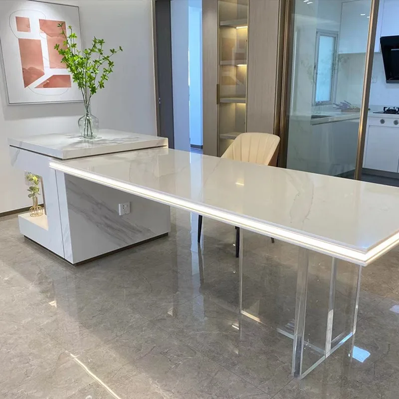

Acrylic transparent table feet T-shaped coffee table plexiglass T-shaped cross-shaped suspended table legs