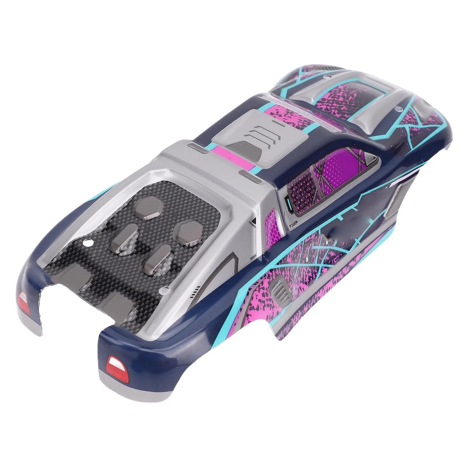 อะไหล่รถ RC พลาสติก ตัวถังรถ RC สำหรับเปลี่ยน ใช้กับ SCY 16101-6210 ชิ้นส่วนอะไหล่พลาสติก อุปกรณ์ประกอบ สีม่วง