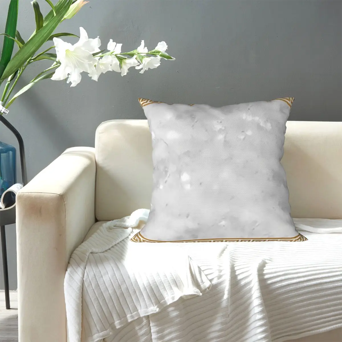 Ancient Greece Square Pillowcase Pillow Cover Cushion Decor Comfort Throw Pillow for Home Car