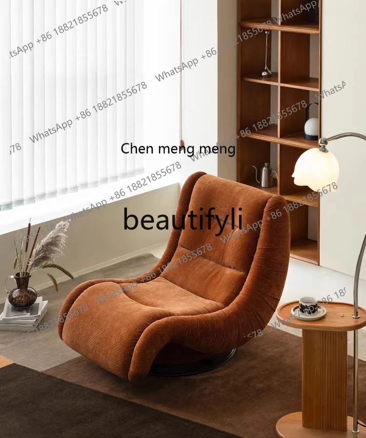 X Recliner Sofa, Convertible to Bed, Rocking Chair, Balcony Home Use, Leisure Single Fabric Sofa