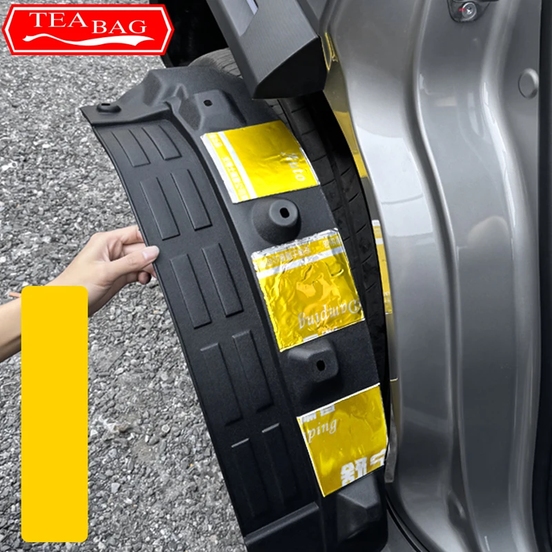 For Chery Jetour T2 2024 2023 Car Mudguards Plastic Fender Cover Rear Wheel Linining Mud Flaps Guard Cover Auto Accessories