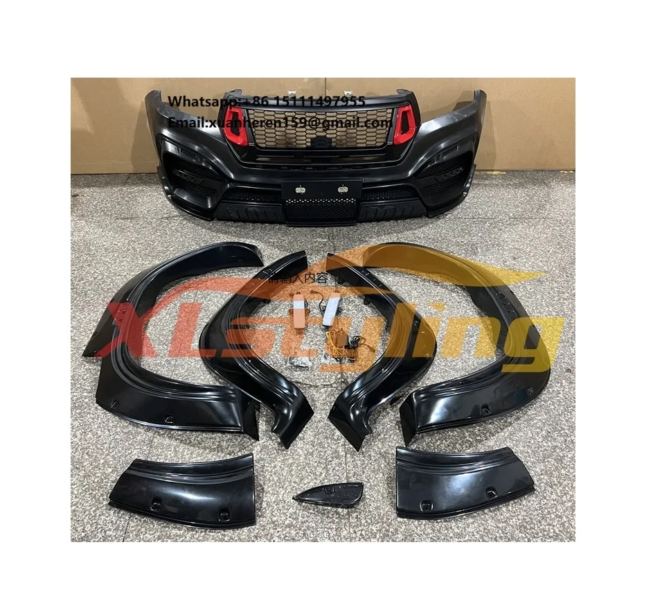 

XLstyling Новинка: Комплект для рестайлинга кузова, обновленный передний бампер для пикапов REVO 2016-2019, внешний тюнинг